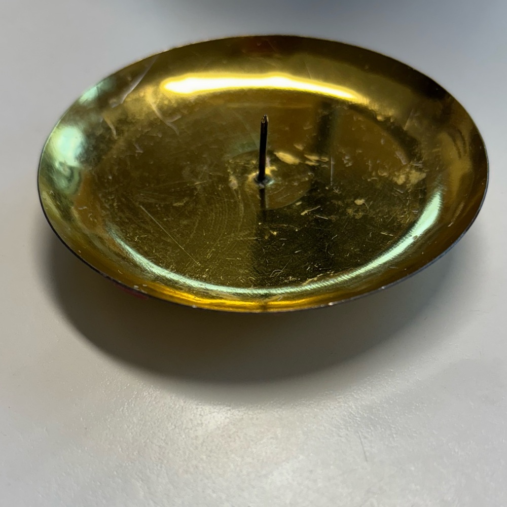 CANDLE HOLDER PLATE - Picture 1 of 2
